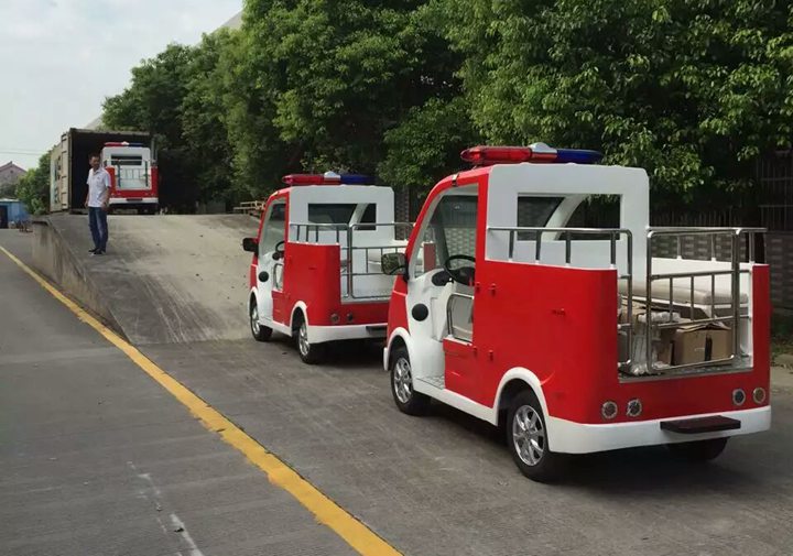 模拟电瓶消防车-模拟电动消防车